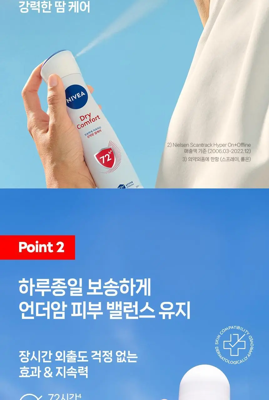 [15년연속1위] 니베아 데오드란트 스틱 50ml 4종 골라담기 상세페이지 8